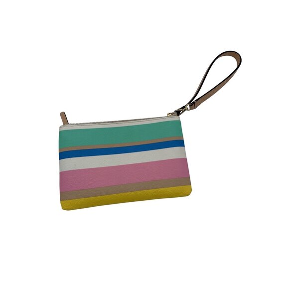 Women’s Kate Spade Mini Hand Wallet with color stripes - Picture 3 of 6